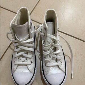 Converse Kids White Sneakers